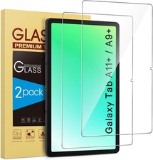 2-Pack Tempered Glass Screen Protector For Samsung Galaxy Tab A11 Plus / A9 Plus