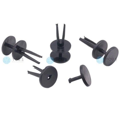 Dewkou Kit 100 Clip Fissaggio Paraurti Auto + Attrezzo Rimozione – Rivetti In Nylon 6.3/8/9/10 Mm, Scatola Organizer