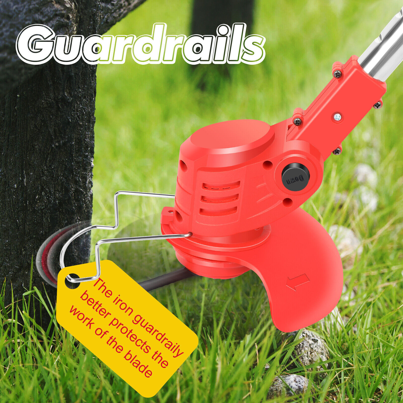 Tagliaerba A Batteria 21V - Senza Batteria, Leggero E Maneggevole, Per Piccoli Giardini E Bordure - Foto 3