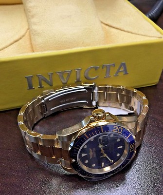 invicta pro diver on wrist