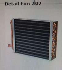 Central Boiler Parts Heat Exchanger Coil (95k Btu) #102