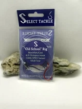 5 Blackfish Tautog Single Hook Fishing rigs. Fluorocarbon Leader. Best Tackle