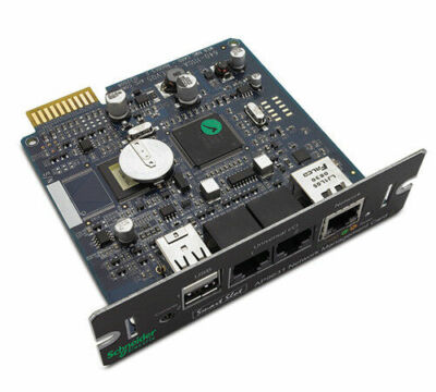Lot of 2 APC AP9631 UPS Network Management Card 2 NMC2 Remote Environmental Cont