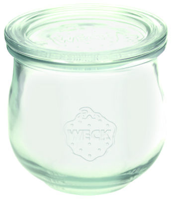 Weck Gläser Tulpenform 746, 370 ml (6x Einmachgläser, Marmeladengläser) 58309