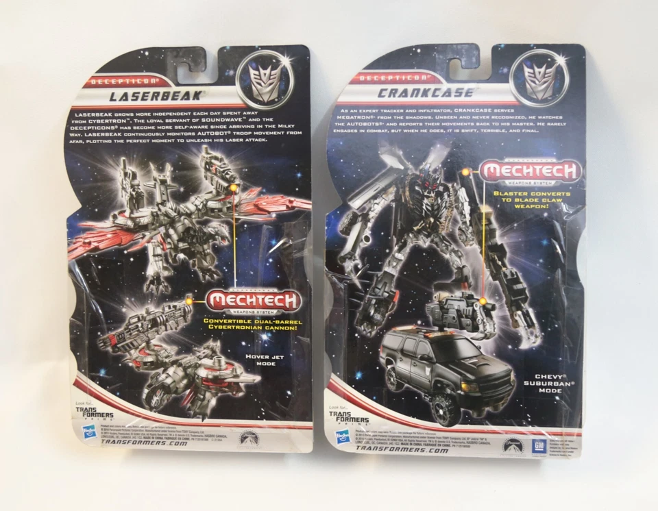 Transformers 2010 Dark of the Moon laserbeak and Crankcase  - Photo 2/4