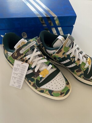Adidas x A Bathing Ape Forum 84 Babe Low Raffle Sneaker 42