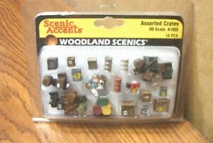 Woodland Scenics HO Assorted Crates WOOA1855