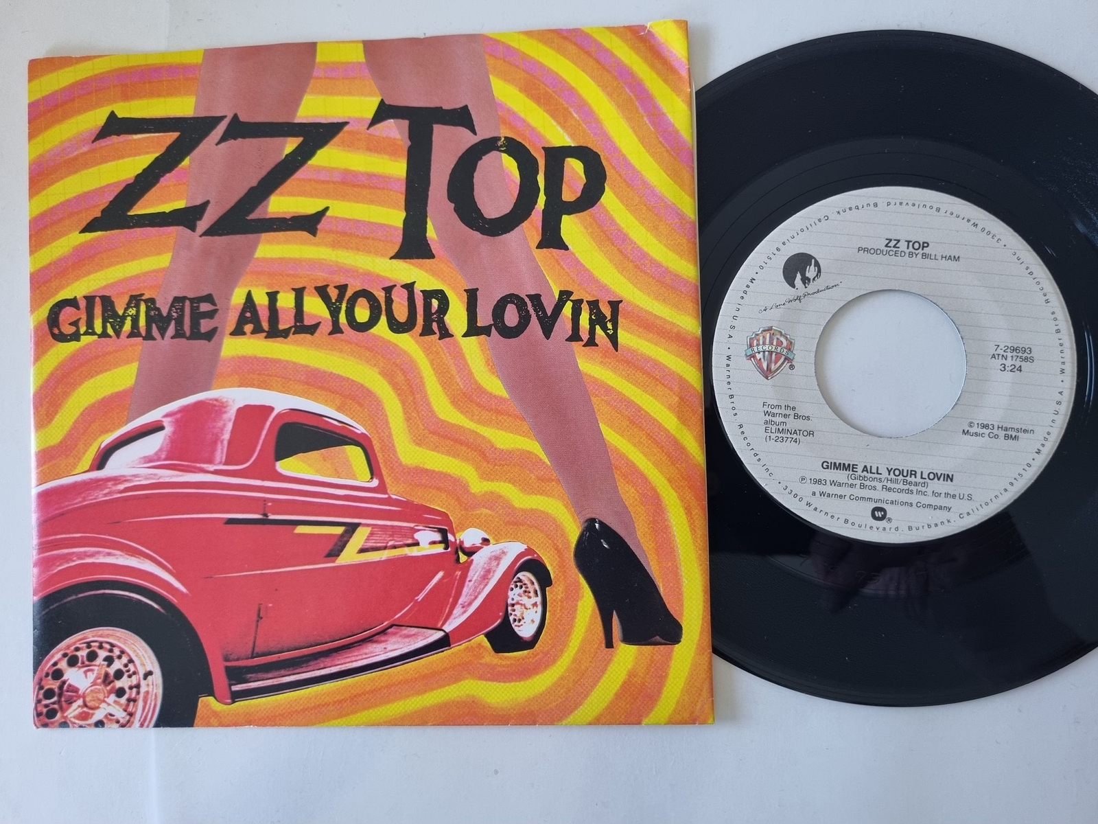 ZZ Top - Gimme All Your Lovin 7'' Vinyl US
