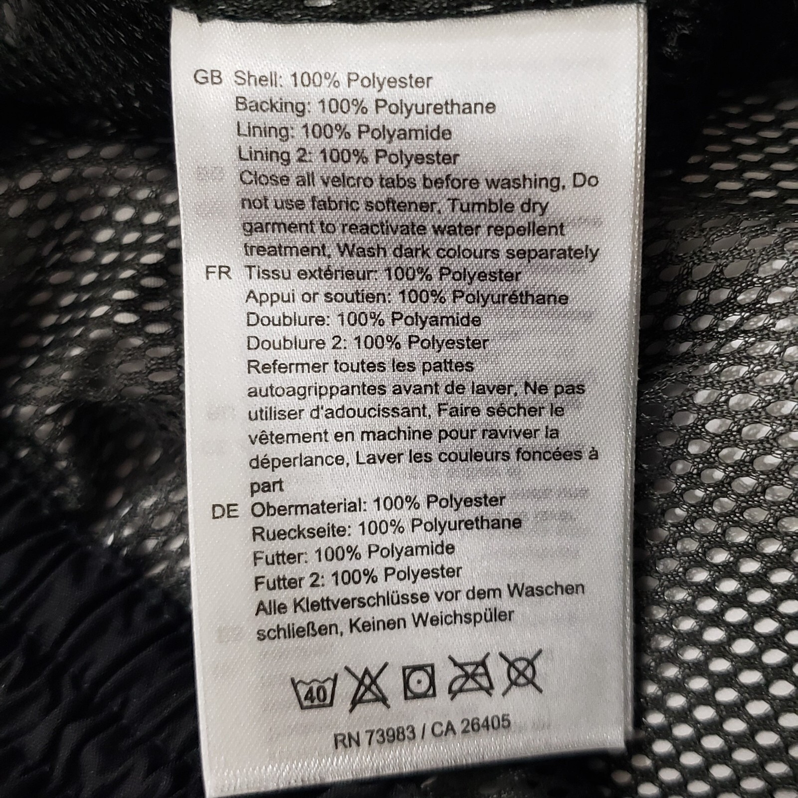 Helly Hanson Medium Men's Dubliner Black Waterproof Rain Windproof