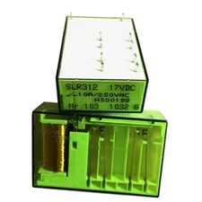 2Pcs ELESTA SLR312 17VDC Power Relay 10Pins 10A 250VAC