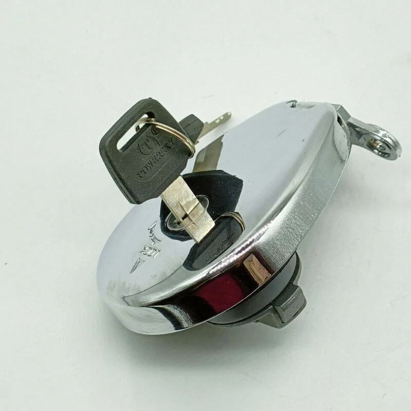 Fuel Gas Tank Cap Cover Keys for Kawasaki EL250 Eliminator 250SE 1988-1990/94-96 - Imagem 2 de 4
