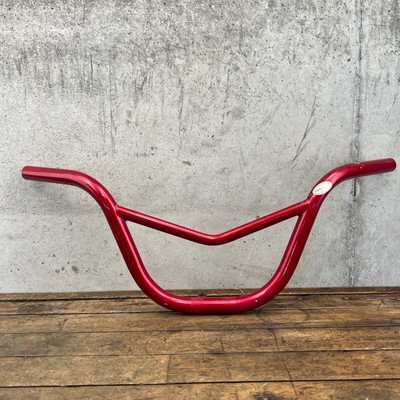 Old School BMX Redline Handlebars Red V 