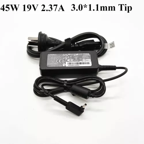 Genuine 45W 19V 2.37A Liteon Adapter for Acer Aspire Switch 12 3.0 1.1mm Charger - Picture 1 of 7
