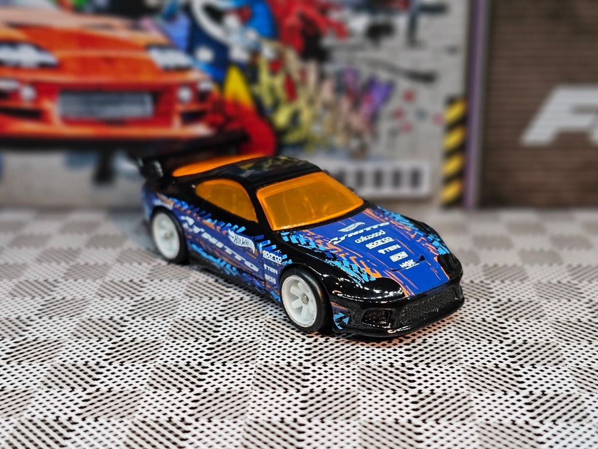 🔥 CUSTOM HOT WHEELS TOYOTA SUPRA JDM HW SPEED GRAPHICS REAL RIDERS NITRO  NEW