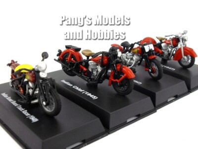 Indian Motorcycle Set of 12 different Motorcycles 1/32 Scale