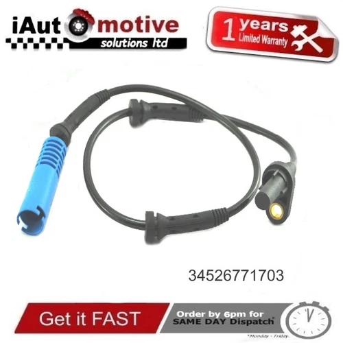 Bmw 5 6 Series Rear Wheel ABS Speed Sensor E60 E63 E64 34526771703 2003 - 2010