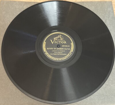 Victor 78 RPM Larry Wagner Rhythmasters - Autopsy On Schubert