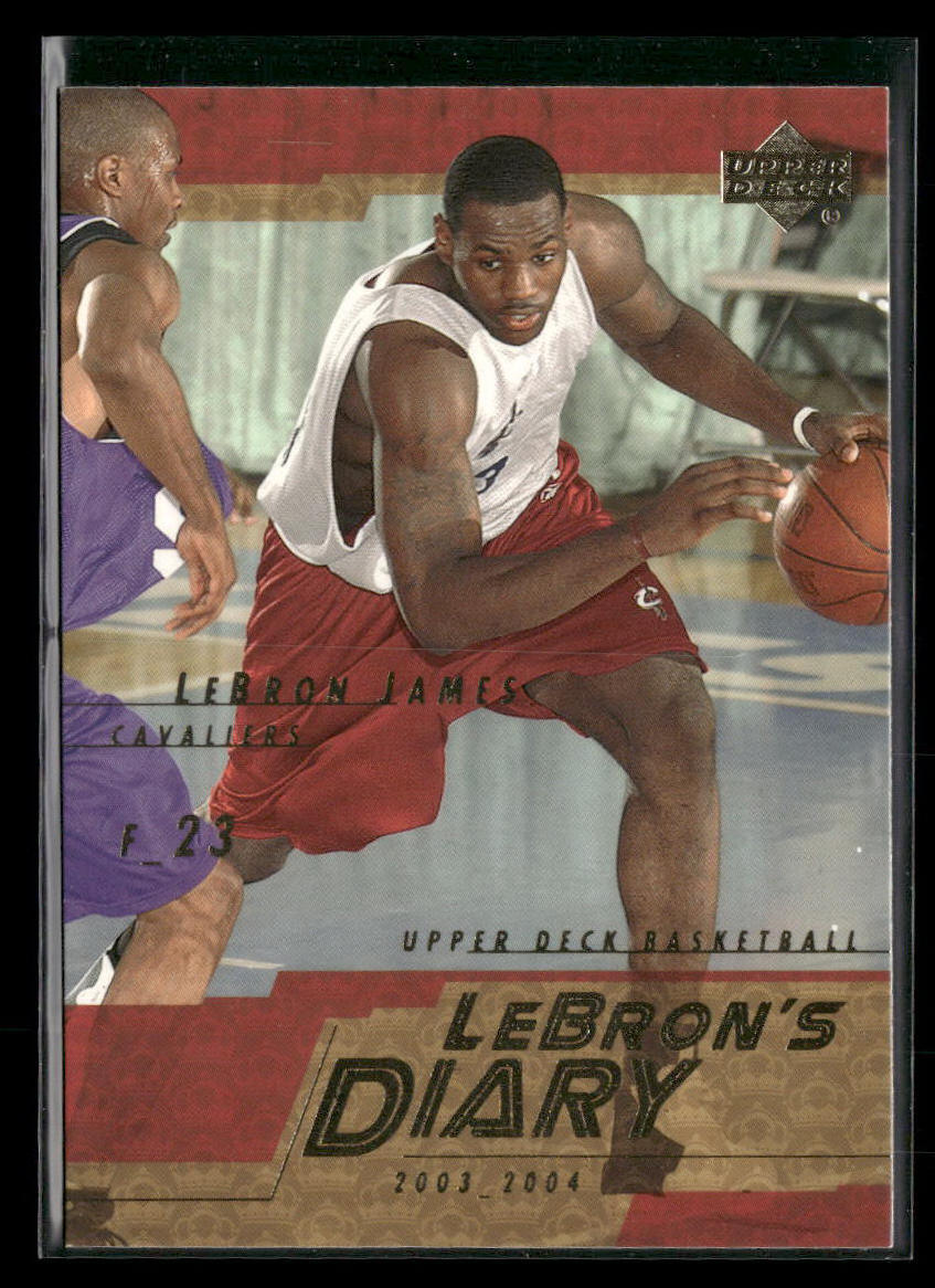 2003-04 Upper Deck #LJ6 LeBron James LeBron's Diary