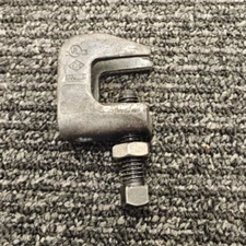 (QTY 5) Tolco 65XT-3/8” Reversible C-Type Beam Clamp