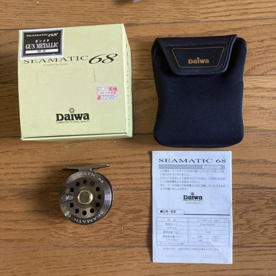 Daiwa Seamatic 68 Chinu Fishing Reel Limited Gunmetal Color, Used 