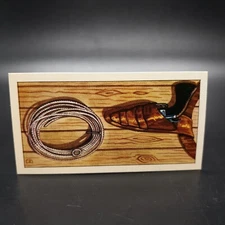 1964 B.T. Limited The West #9 Six Shooter & Lariat Rare Cowboy Tea Trade Card