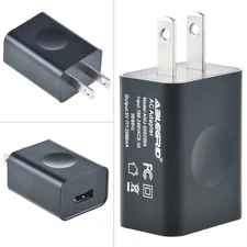 US Plug 5V 2A USB Port Wall Charger 5 Volt 2 Amp AC-DC Power Adapter Converter