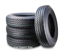 4 Trailer Tires St20575d15 205 75 15 F78-15 Free Country 6 Ply Lrc 101l