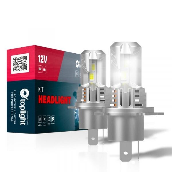 KIT 2 LAMPADE LED H4 TOPLIGHT Kit Headlight SIMPLY H4/H19 OEFIT PRO 417594