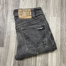 VOLCOM Vorta Slim Straight Leg Gray Denim Jeans Boy's Size 26