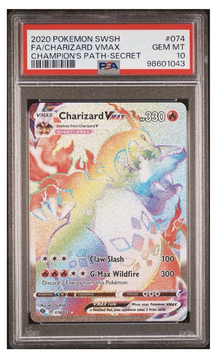 Charizard Pokémon TCG Professional Sports Authenticator (PSA