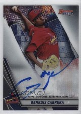 2019 Bowman's Best Genesis Cabrera #B19-GC Auto r9d