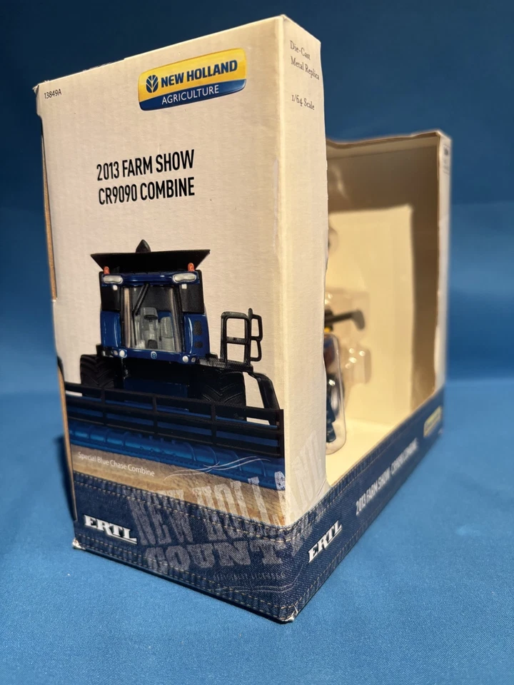 1/64 ERTL TOMY 2013 Farm Show New Holland CR9090 Combine #13849A Nuevo en Caja Foto 2 de 4
