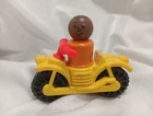 New ListingVintage Fisher Price Little People Family Camper Playset #994 Yellow Motorcycle