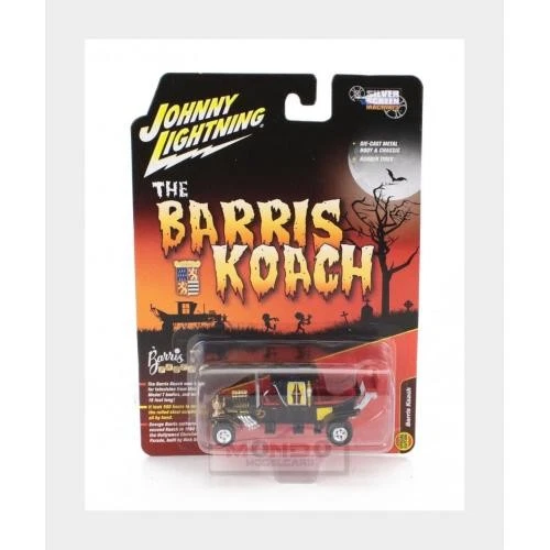 1:64 JOHNNY LIGHTNING Tv Series Dragster Barris Munsters Coach Dracula JLSS002 - Immagine 2 di 2