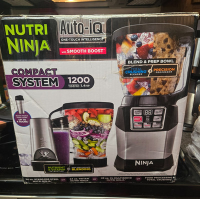 ORIGINAL NINJA NutrI Ninja Auto IQ 1200 Watt Blender/Processor/Chopper BL491