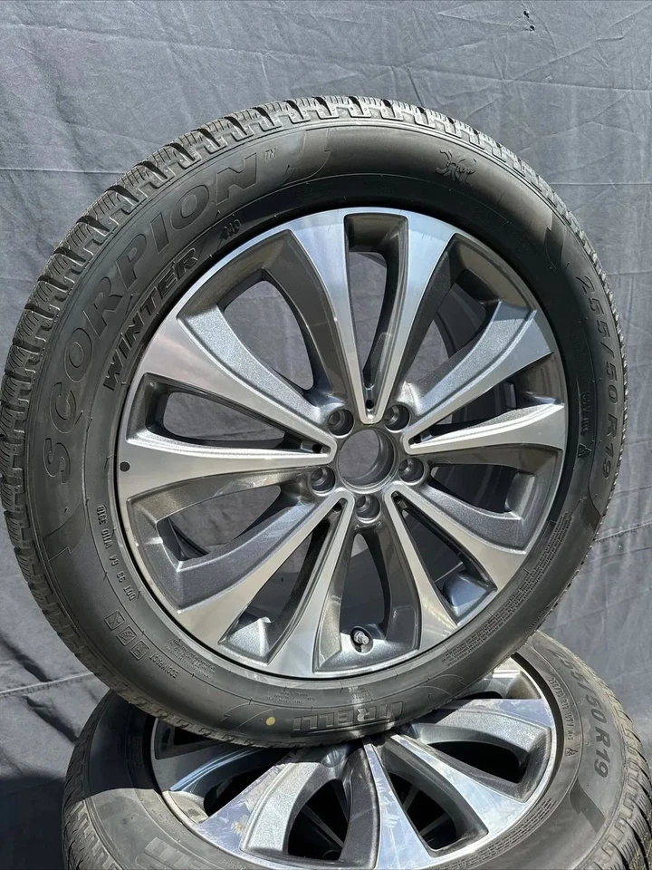 Orig. Winterräder Mercedes GLE-Klasse W167 Alufelgen 255/50R19 MO Pirelli NEU - Bild 2 von 4