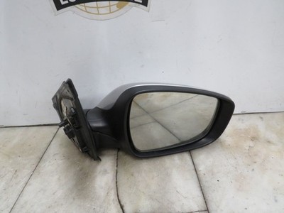2012 HYUNDAI ACCENT RIGHT SIDE MIRROR NOT HEATED IRONMAN SILVER RHM