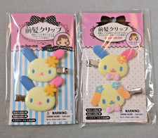 Sanrio USAHANA bang hair clip 2pcs  2set NEW Japan Original Flower Accents