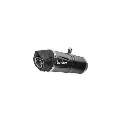 14352EB - Exhaust muffler LeoVince LV ONE EVO Black SS TRIUMPH TIGER 850/900