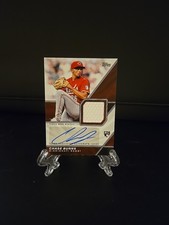 2026 TOPPS SERIES 1 CHASE BURNS RPA ROOKIE PATCH AUTO REDS