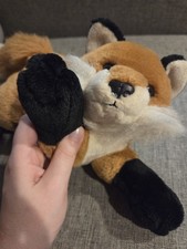 90s Aurora Flopsies Pal Finley Fox Super SOFT Plush Animal 15" RARE HTF