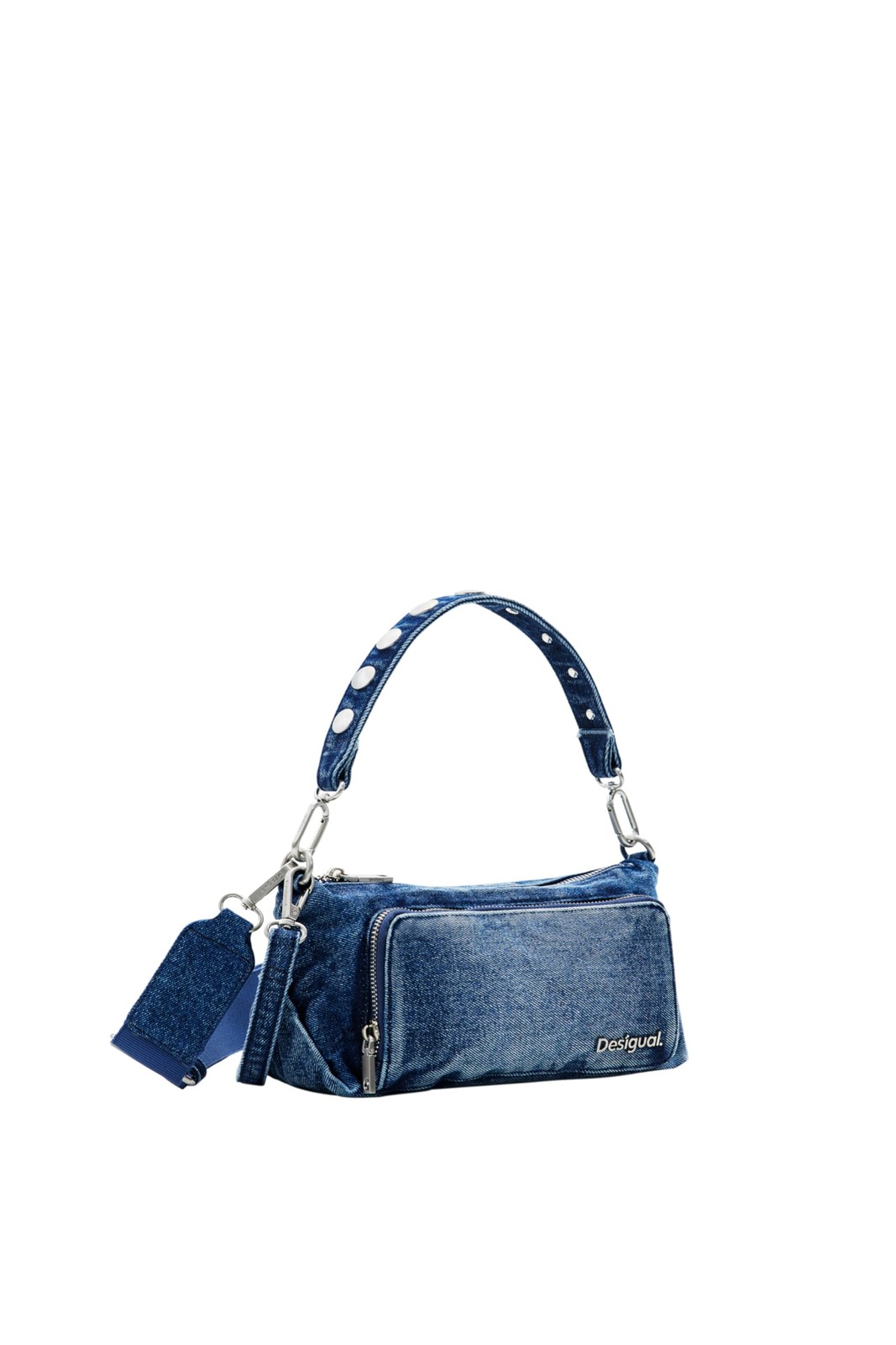 Desigual Priori Urus, Accessories Denim Across Body Bag Donna, Blu (i5H)