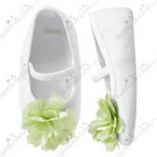 Gymboree First Picnic Line Flower Corsage Crib Shoe Size 1