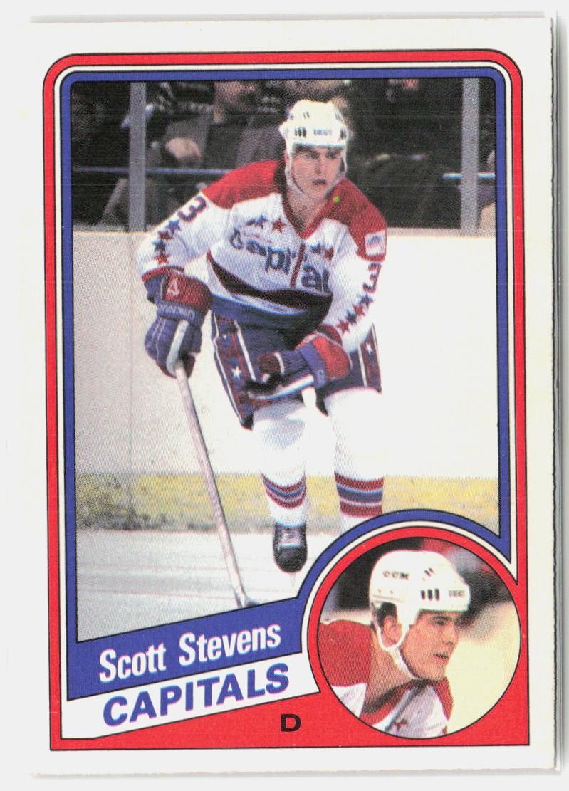 1984-85 O-Pee-Chee #206 Scott Stevens