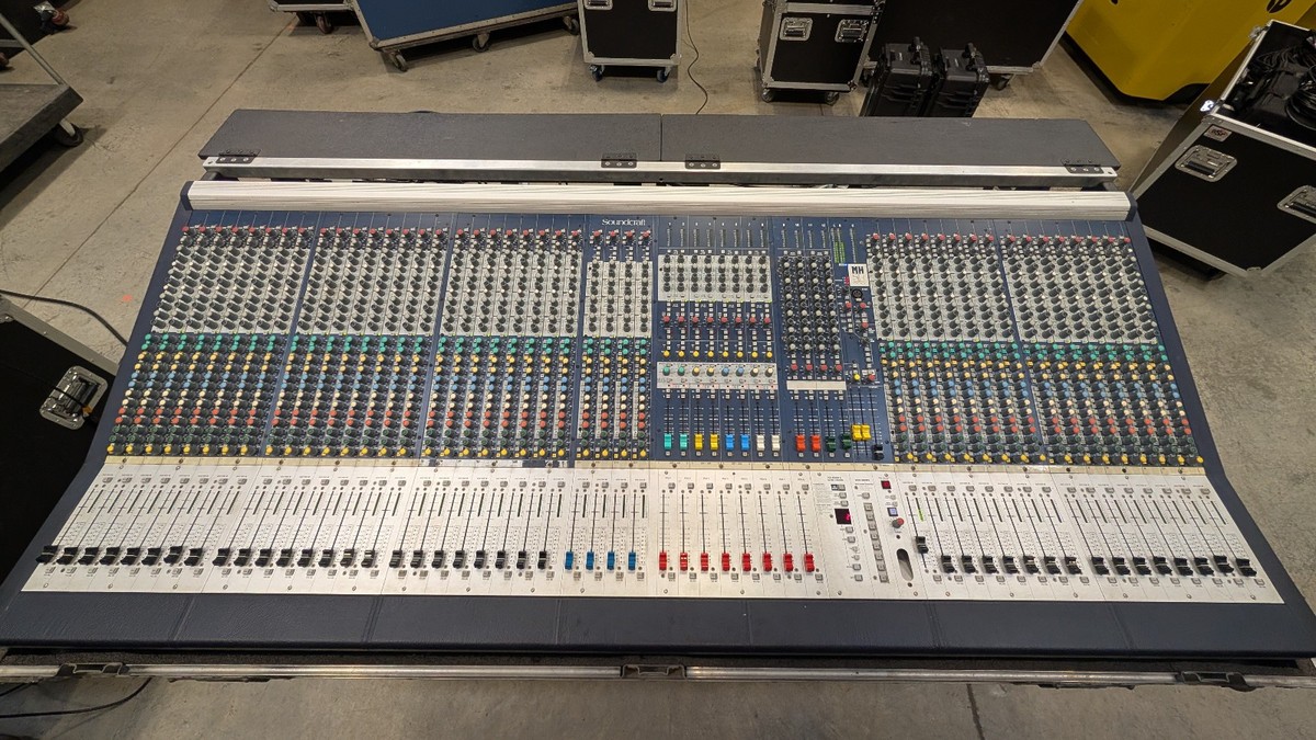 Soundcraft MH3 Analog Mixing Console w/2x CPS 800 Power Supply | eBay