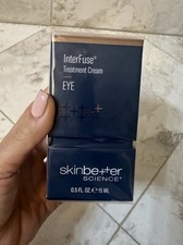 SkinBetter Science InterFuse Treatment Cream EYE 0.5oz/15ml Brand New Sealed 