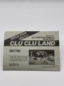 Nintendo NES | Clu Clu Land Spiel | OVP | PAL-B | Bienengr&auml;ber