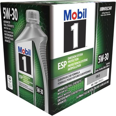 1 124044 ESP Formula Engine Oil 5W30 1 Quart Bottles Set of 6