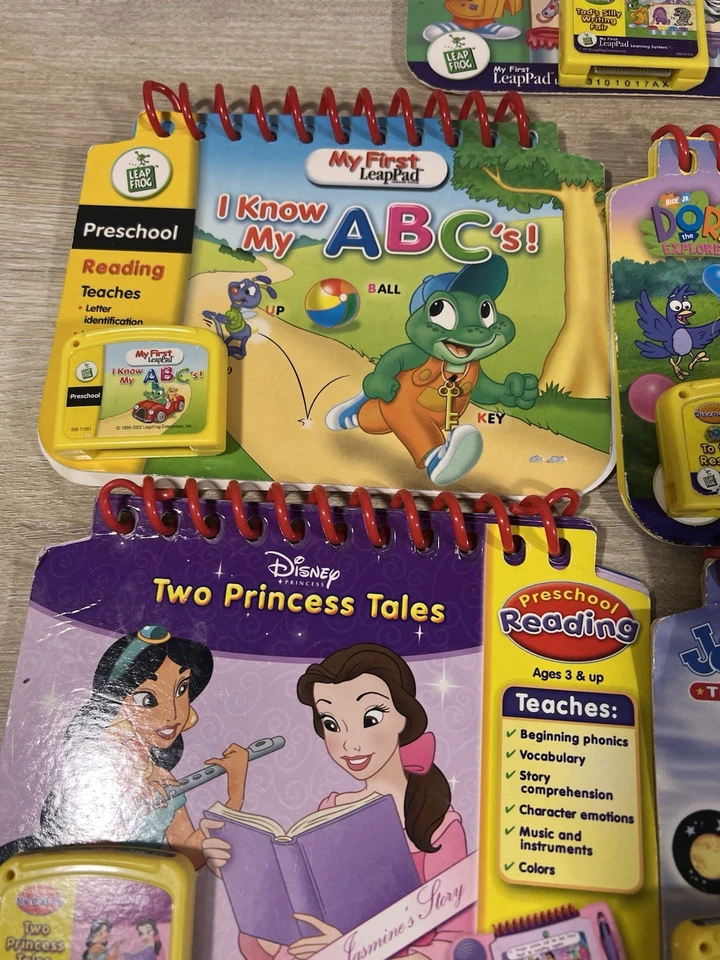 5 Leap Frog My First LeapPad Books and Cartridges The Wiggles Thomas The Train - Image 2 of 4