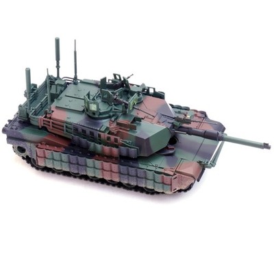 13.5cm Diecast 1/72 US M1A2 TUSK II Abrams Main Battle Tank Model Retro Model